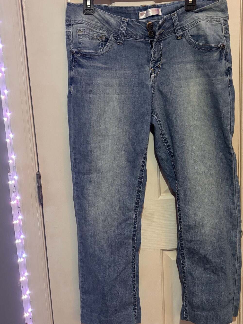 No Boundaries Women's Blue Denim Jeans Size 15